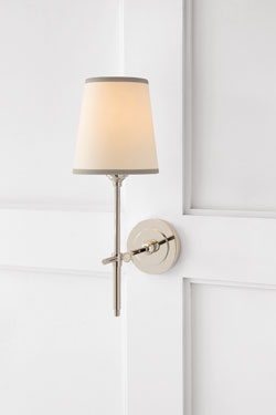 Bryant polished nickel sconce. Visual Comfort&Co.. 