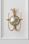Double applique dorée et miroir antiquaire Gramercy. Visual Comfort&Co.. 