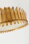 Plafonnier en couronne doré Leslie. Visual Comfort&Co.. 