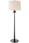 Beaumont black patina floor lamp. Visual Comfort&Co.. 