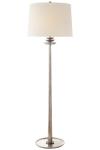 Beaumont silver leaf floor lamp. Visual Comfort&Co.. 