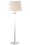 White metal floor lamp Beaumont. Visual Comfort&Co.. 