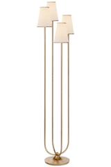 Lampadaire classique doré 4 lumières Montreuil. Visual Comfort&Co.. Lampadaire classique doré 4 lumières Montreuil. Visual Comfort&Co..