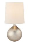 Lampe de table boule argentée Warren mini. Visual Comfort&Co.. 
