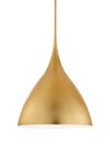 Agnes contemporary pendant lamp gold 45cm. Visual Comfort&Co.. 
