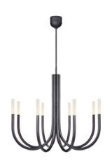 Rousseau lustre 8 lumières finition bronze noir. Visual Comfort&Co.. Rousseau lustre 8 lumières finition bronze noir. Visual Comfort&Co..