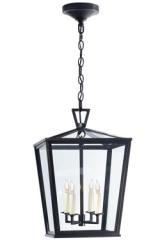 Suspension lanterne en métal bronze noir Darlana. Visual Comfort&Co.. Suspension lanterne en métal bronze noir Darlana. Visual Comfort&Co..