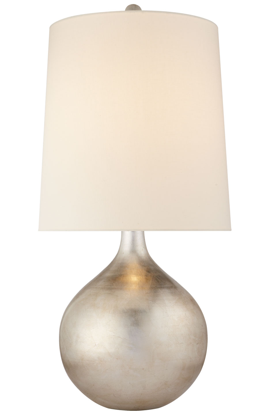 Warren large classic silver leaf table lamp. Visual Comfort&Co.. 