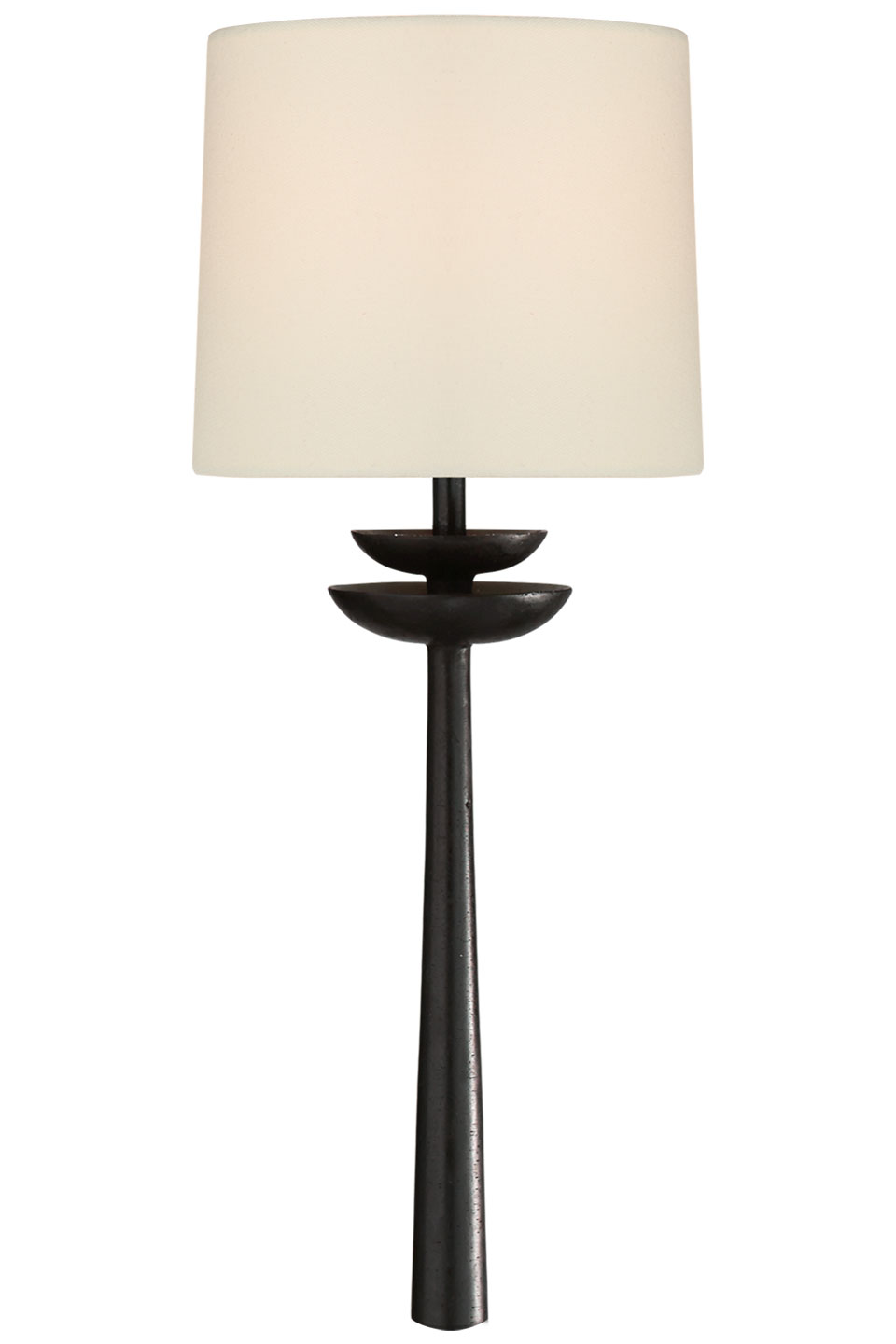 Beaumont black wall lamp  vegetal style. Visual Comfort&Co.. 