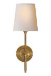 Bryant gold and white sconce. Visual Comfort&Co.. 