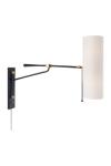 Frankfort swivel wall light in black. Visual Comfort&Co.. 