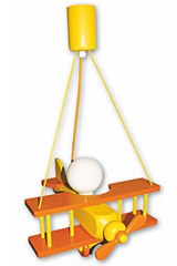 Avion orange et jaune PM suspension . Waldi Leuchten. Avion orange et jaune PM suspension . Waldi Leuchten.