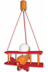 Avion orange et rouge PM suspension . Waldi Leuchten. Avion orange et rouge PM suspension . Waldi Leuchten.