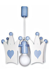 Couronne bleu pale suspension . Waldi Leuchten. Couronne bleu pale suspension . Waldi Leuchten.