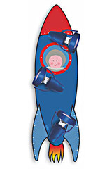 Fusée bleu marine et rouge plafonnier 3 lumières . Waldi Leuchten. Fusée bleu marine et rouge plafonnier 3 lumières . Waldi Leuchten.