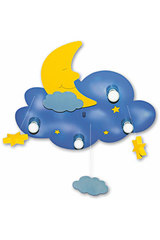 Le nuage des rêves bleu soutenu plafonnier 4 lumières . Waldi Leuchten. Le nuage des rêves bleu soutenu plafonnier 4 lumières . Waldi Leuchten.