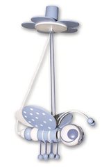 Libellule bleu pale et blanc suspension. Waldi Leuchten. Libellule bleu pale et blanc suspension. Waldi Leuchten.