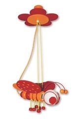 Libellule orange et rouge suspension. Waldi Leuchten. Libellule orange et rouge suspension. Waldi Leuchten.