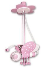 Libellule rose pale et blanc suspension. Waldi Leuchten. Libellule rose pale et blanc suspension. Waldi Leuchten.
