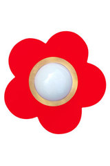 Pâquerette rouge plafonnier . Waldi Leuchten. Pâquerette rouge plafonnier . Waldi Leuchten.