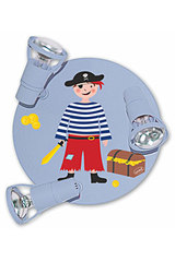 Trésor de pirate bleu clair plafonnier 3 lumières . Waldi Leuchten. Trésor de pirate bleu clair plafonnier 3 lumières . Waldi Leuchten.