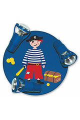 Trésor de pirate bleu foncé plafonnier 3 lumières . Waldi Leuchten. Trésor de pirate bleu foncé plafonnier 3 lumières . Waldi Leuchten.