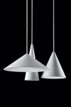 Extra small white cone  pendant . Watsberg. 