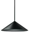 Extra small pendant flared cone black. Watsberg. 