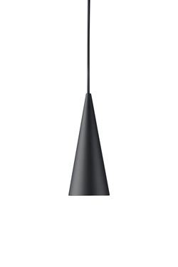 Extra small pendant long cone black. Watsberg. 