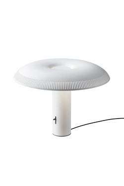 Ilumina white table lamp LED lighting. Watsberg. 